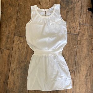 James Perse white dress